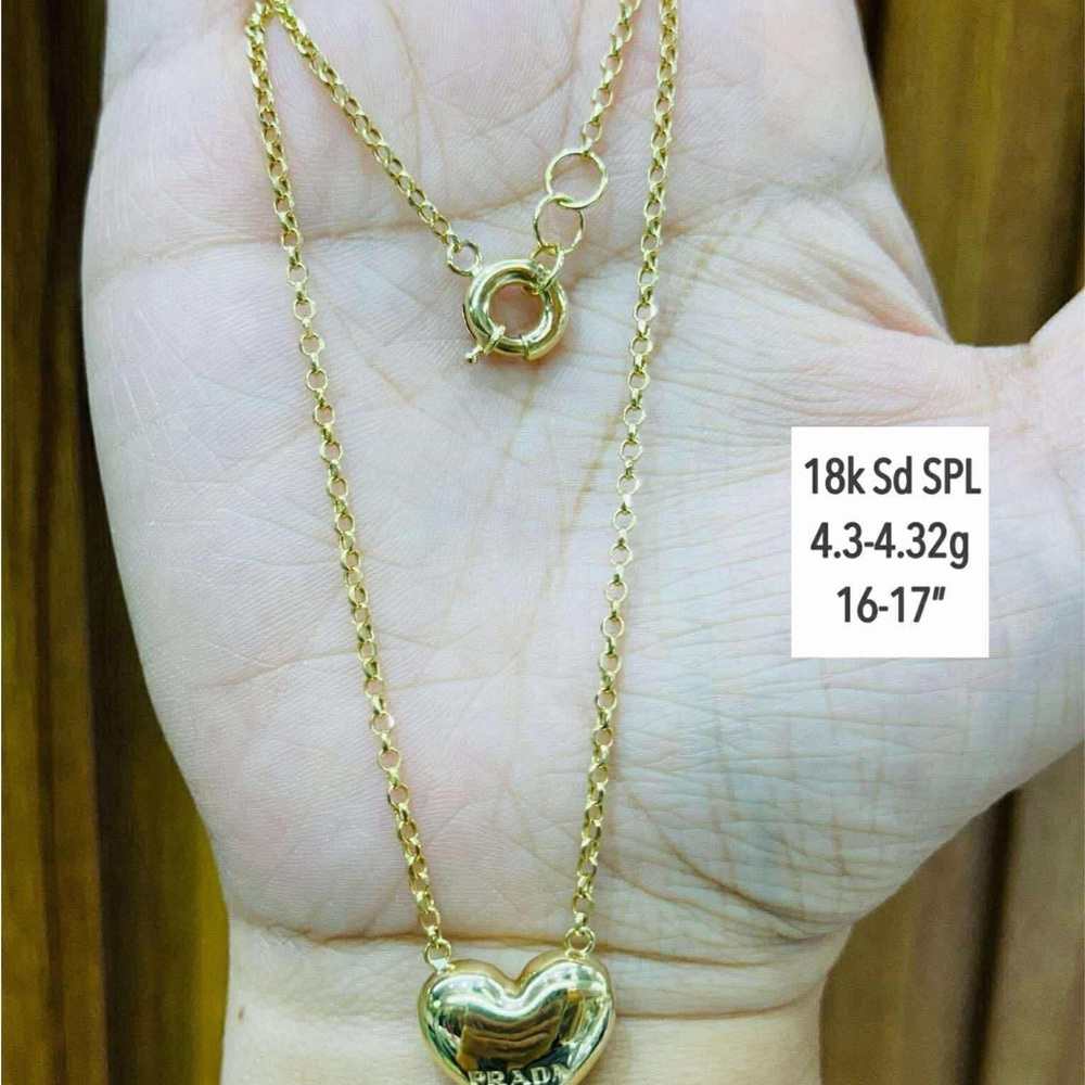 18K Gold pawnable. Real , all new